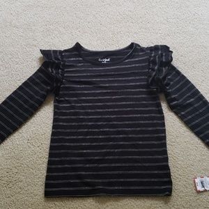 Dressy Sewater/ black w silver lines